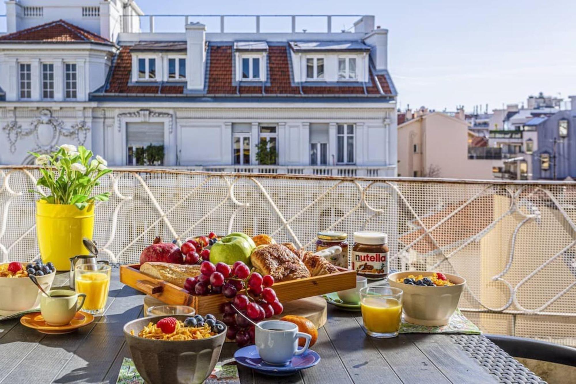 Fleurs 22 - City Center - Modern W Terrace 니스 외부 사진